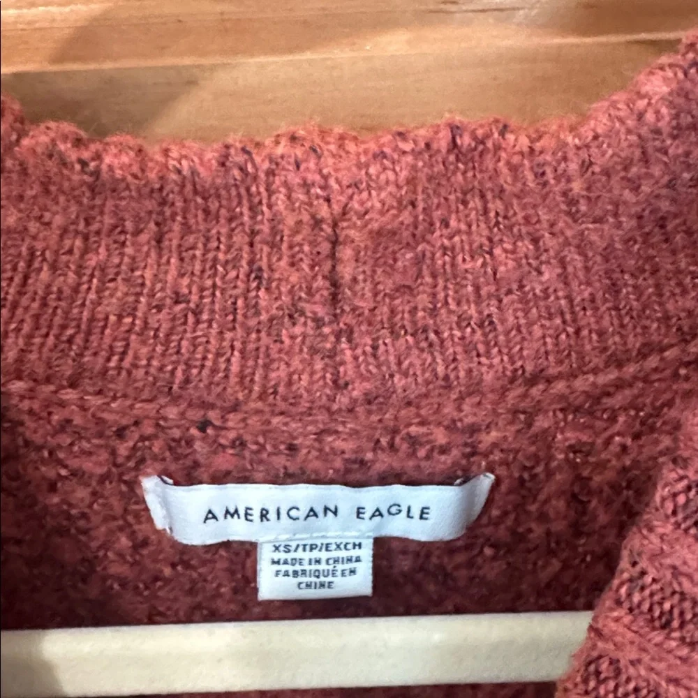 Rust Knit Sweater - Picture 3 of 3